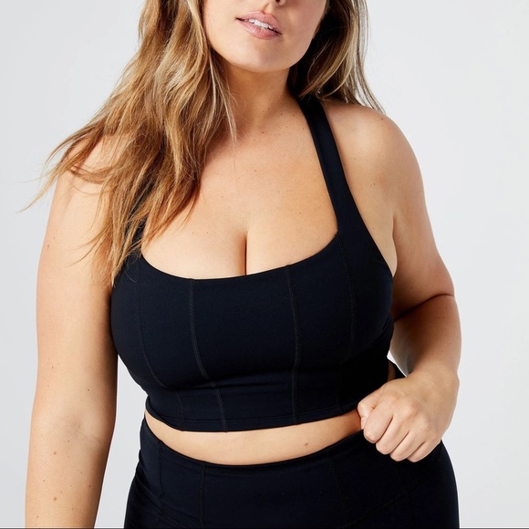 L’Space Beckham corset Seamed Active Tank - black XS - Picture 4 of 8